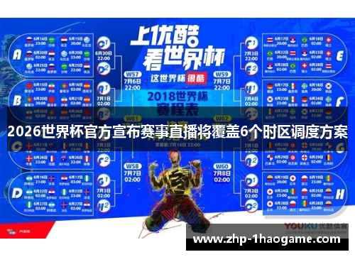 2026世界杯官方宣布赛事直播将覆盖6个时区调度方案 2026世界杯官方宣布赛事直播将覆盖6个时区调度方案